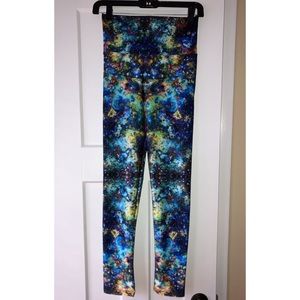 Psychedelic Galaxy Festival Rave Leggings
